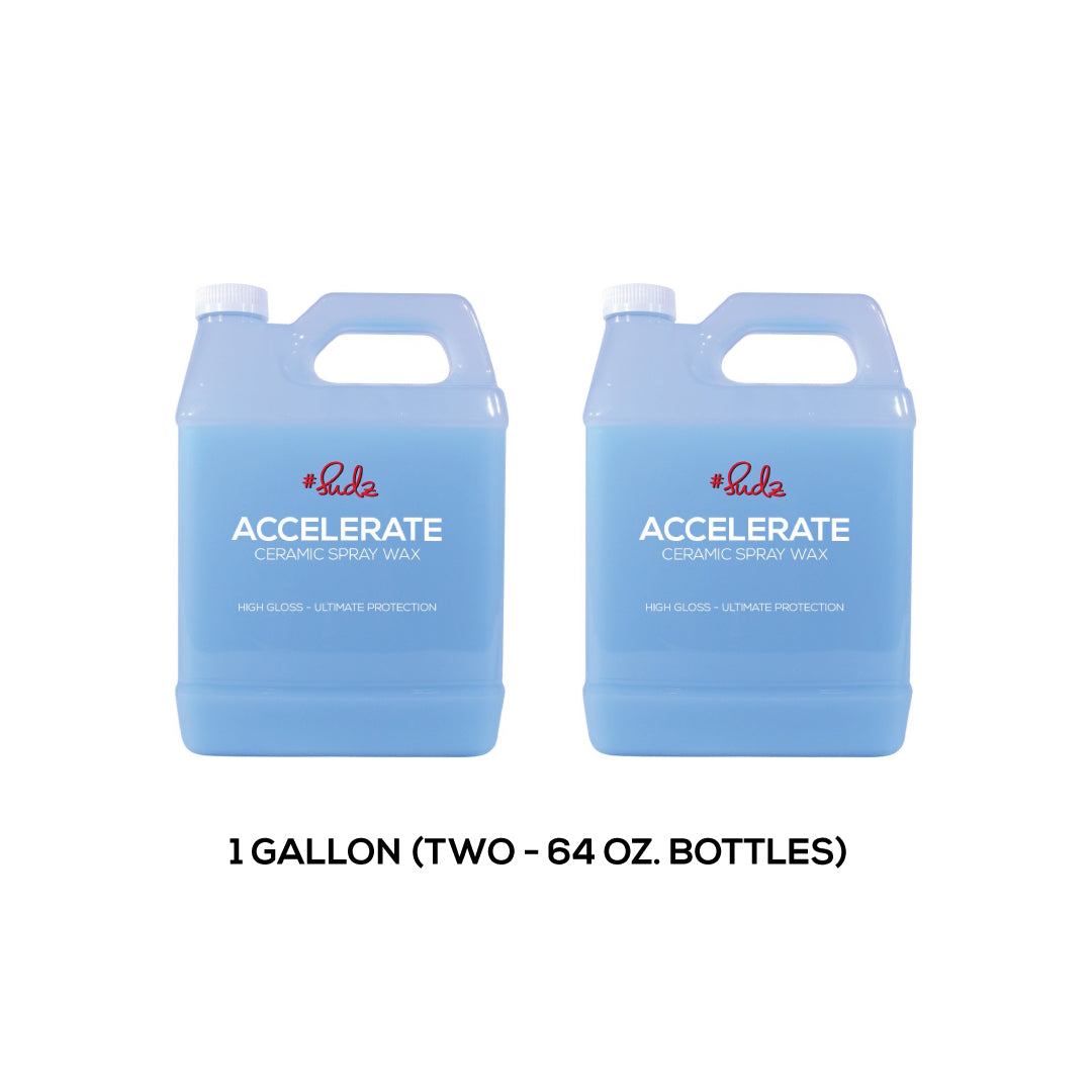 SudzBox Accelerate Ceramic Spray Wax (1 Gallon)